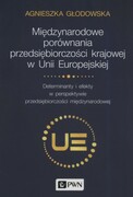 9788301206239 Międzynarodowe porównania przedsiębiorczości krajowej w Unii Europejskiej Głodowska Agnieszka Wydawnictwo Naukowe PWN