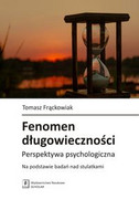 9788365390110 Fenomen długowieczności Frąckowiak Tomasz Scholar
