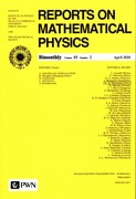 None Report On Mathematical Physics 85/2 - Polska Praca zbiorowa Wydawnictwo Naukowe PWN