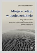9788373833241 Miejsce religii w społeczeństwie Mandes Sławomir Scholar