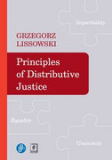 9788373836037 Principles of Didtributive Justice Lissowski Grzegorz Scholar