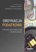 9788382701722 Ordynacja podatkowa Difin