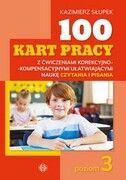 9788383090429 100 kart pracy z ćwiczeniami korekcyjno-kompensacyjny P3 Słupek Kazimierz Harmonia