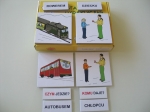 Zestaw Komu daje? Czym jedzie? - Ćwiczenia ogólnorozwojowe Arson