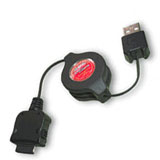 Kabel-�adowarka PDA USB zwijany do QTEK S200