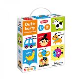 CzuCzu Duże karty kontrastowe 6-9 mies.