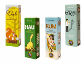 Pakiet 4 gier na każdą kieszeń: Rum, Hau, Gra, Dąb
