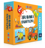 Okidoki: Układanka magnetyczna. Pojazdy