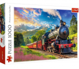 Puzzle 1000 Podróż pociągiem TREFL