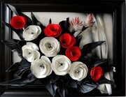 Przestrzenny obraz skóry. RĘKODZIEŁO K6-13 ART DECO