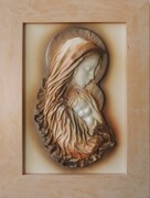 Matka Boża PREZENT ŚLUBNY a może obraz na CHRZEST - s2-16 ART DECO