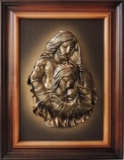Obraz Święta Rodzina na prezent Ślubny - Jubileusz - Podziękowanie - SR2-1 ART DECO
