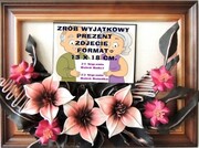 LILIE I KWIATUSZKI NA PODZIEKOWANIE. WSPANIAŁY, ORYGINALNY PREZENT. DB3-3 ART DECO