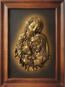 Obraz ŚWIĘTA RODZINA - na pamiątkę Ślubu - Jubileusz - Podziękowanie - SR3-4 ART DECO