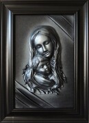 Obraz CZARNA MADONNA na prezent ślubny - podziękowanie lub jubileusz S5-14 ART DECO