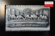 Ostatnia Wieczerza obraz w czarnej drewnianej ramie S7-5 ART DECO