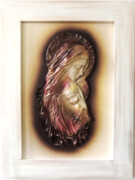 MADONNA Z DZIECIĄTKIEM. KARMIĄCA. ORYGINALNY KOLOR. S3-10 ART DECO