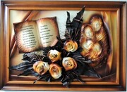 OBRAZ Z DEDYKACJĄ - ŚLUB - PODZIĘKOWANIA - K8-15D ART DECO