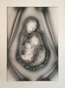 ELEGANCKI OBRAZ ŚWIĘTEJ RODZINY. WYJĄTKOWY PREZENT. SR8-4 ART DECO