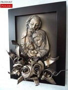 Obraz Święta Rodzina na pamiątkę Ślubu PODZIĘKOWANIE - K3SR-4 ART DECO