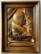 OBRAZ Z ŚWIĘTYM PAPIEŻEM JANEM PAWŁEM II - PS2-4 ART DECO