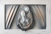 Obraz Świętej Rodziny na prezent Ślubny ART DECO