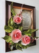 ORYGINALNY OBRAZ NA PREZENT ŚLUBNY, PODZIĘKOWANIE DLA RODZICÓW LUB JUBILEUSZ - K2D-4 ART DECO