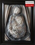 Duży obraz Świętej Rodziny - prezent ślubny Podziękowanie dla rodziców - SR6-12 ART DECO