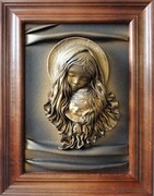 Matka Boża z dzieciątkiem obraz na prezent ślubny lub na chrzest- S2-4 ART DECO