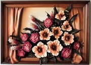 DUŻY OBRAZ ZE SKÓRY 