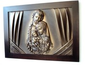 Obraz Święta Rodzina - Duży format - drewniana rama - na podziękowanie SR8-3 ART DECO