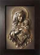 Obraz na prezent ślubny MATKA BOSKA - Czarna Madonna- s3-22 ART DECO