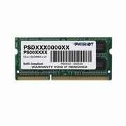 Pamięć RAM Patriot SO-DIMM DDR3 4GB 1600MHz PSD34G16002S PATRIOT