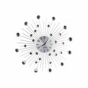 Zegar ścienny Esperanza Boston EHC002 (kolor srebrny) - zdjęcie 1