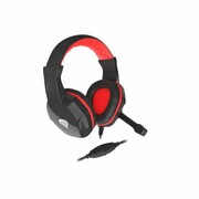 Słuchawki z mikrofonem Genesis Argon 100 Gaming czarno-czerwone Natec