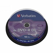 DVD+R Verbatim 8,5GB 8x 10szt. spindle DL VERBATIM