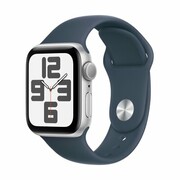 Smartwatch Apple Watch SE GPS 40mm srebrny aluminium + niebieski pasek S/M Apple