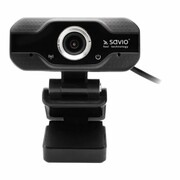 Kamera internetowa ELMAK SAVIO CAK-01 USB Full HD Czarna SAVIO