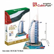 Cubicfun PUZZLE 3D Burjal Arab Ze staw XL101 El. Cubicfun
