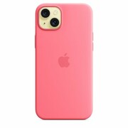 Etui silikonowe Apple MagSafe iPhone 15 różowe MODE COM