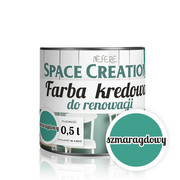 Farba kredowa Space Creation - szmaragdowy 0,5l Space Creation farby