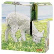 Puzzle kostki z owieczką Goki