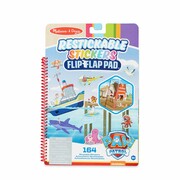 Psi Patrol Naklejki wielokrotne Flip-Flap Misje w zatoce Psi Patrol by Melissa & Doug