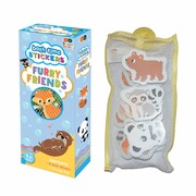 Zabawka do kąpieli naklejki futrzaki Buddy & Barney