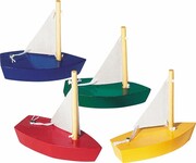 Drewniane mini Łódeczki Goki
