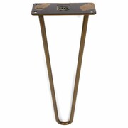 Nogi loftowe do mebli DP40 cm Stare złoto HG DECO