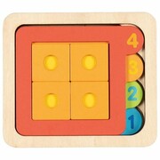 Puzzle warstwowe kształty i liczby Goki