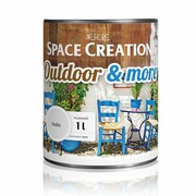 Farba zewnętrzna Outdoor&More 1l biała Space Creation farby