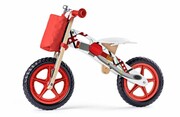 Rowerek biegowy czerwony - solidna konstrukcja WoodyLand Woodyland Woody
