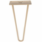 Noga do mebli hairpin DP40 cm Złoto pastelowe HG DECO